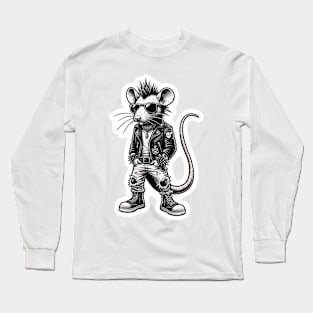 Punk Rat Long Sleeve T-Shirt